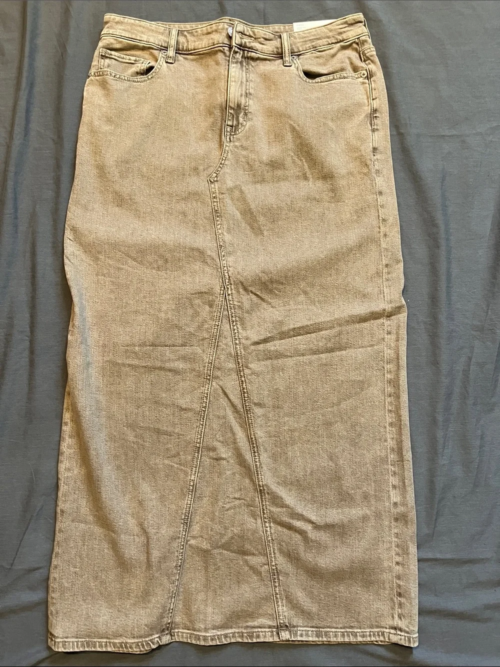 American Eagle Outfitters Beige/Tan Denim Skirt